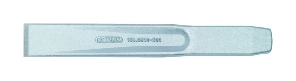 KS Tools platte beitel, ovaal, 200x27mm, zilver, 156.0693