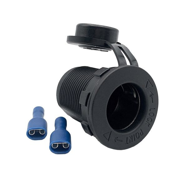 Offgridtec stopcontact 12V/20A 24V/15A, kunststof, 8-01-014840