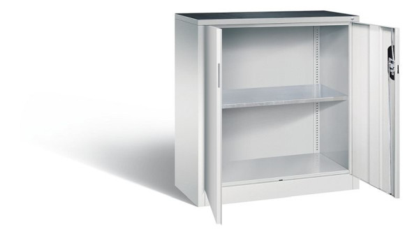 C+P gereedschapskast Acurado, H1000xB930xD400mm, kleur: lichtgrijs, verzonken handgreep, 8820-000 S10237