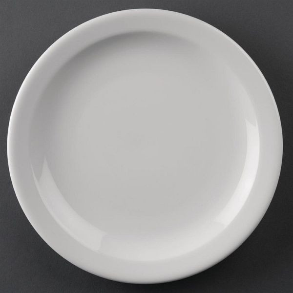 Athena Hotelware ronde borden met smalle rand 20,5cm, VE: 12 stuks, CF362
