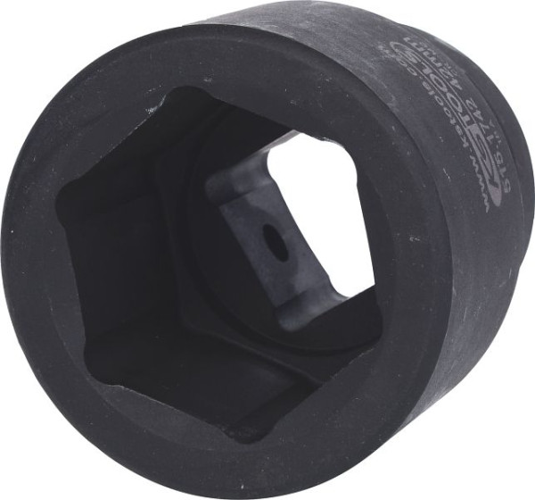 KS Tools 1" slagdop, zeskant, kort, 42 mm, 515.1742