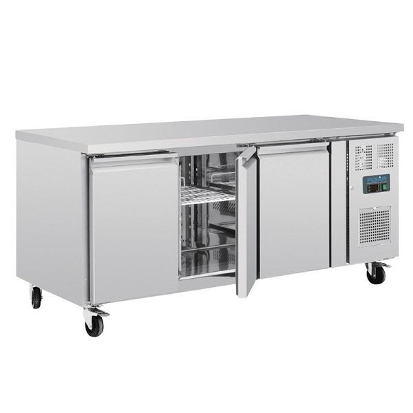 Polar gekoelde toonbank patisserie afmetingen drie deuren, GL184