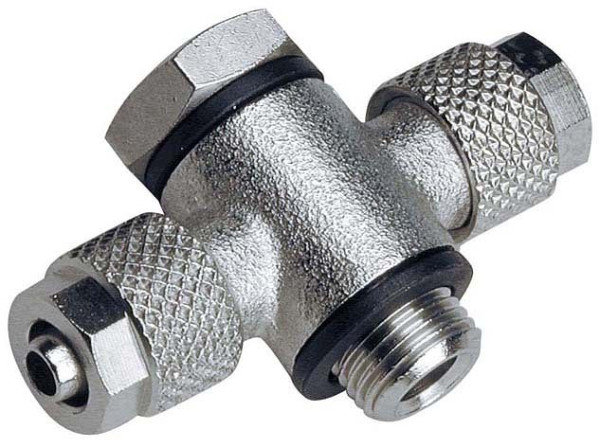 timmer A-TSH-6/4-3/8-MSv, T-banjo fitting - cilindrisch, 1-voudig met banjoschroef, VE: 10 stuks, 01670518