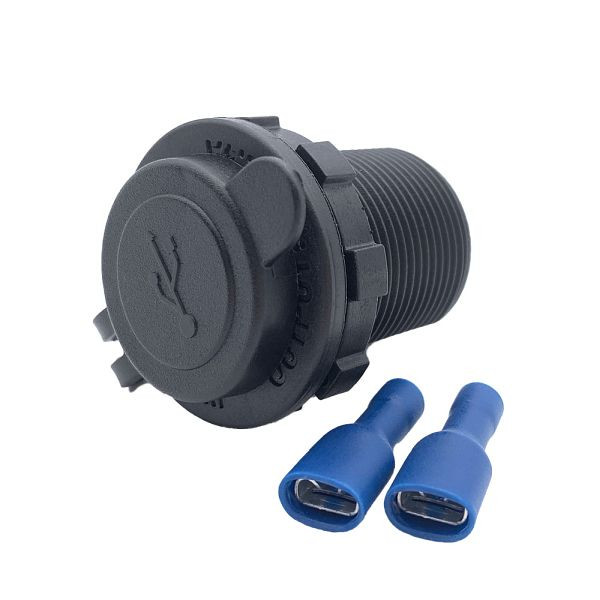 Offgridtec USB-aansluiting 12V/24V 2,4A, zwart, 8-01-014870