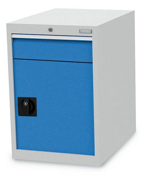 Bedrunka + Hirth ladekast, diepte 736 mm, R 18-24, aantal lades: 1, aantal draaideuren: 1 Afmetingen in mm (BxDxH): 555 x 736 x 819, 580 / 0010.550V
