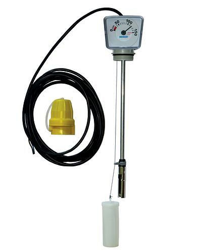 DENIOS dieseltank grenswaarde sensor met inhoudsindicator, 181-611
