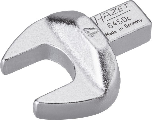 Hazet steeksleutel, insteekvierkant 9 x 12 mm, buitenzeskantprofiel, 17 mm, 6450C-17