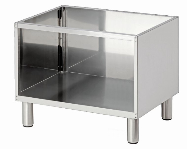 Bartscher onderbouw open, 650, B700, chroomnikkelstaal, 112121