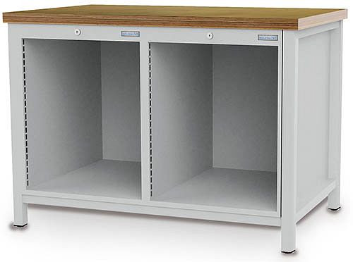 Bedrunka + Hirth boxwerkbank R 18-24 met 2x lege behuizing, 1200 x 750 x 859 mm, 03.12.001