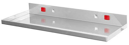 Bedrunka + Hirth plank, klein, afmetingen in mm (BxD): 350 x 125, 03.87.427