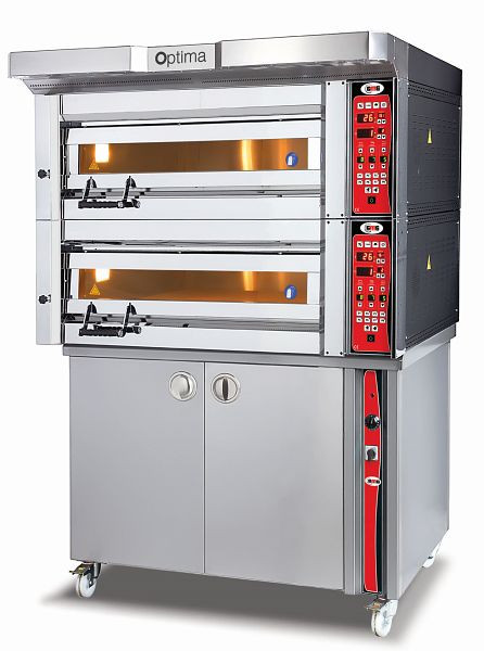 GMG pizzaoven Optima- 84, 2 bakkamers, met rijs, PB 2M 84