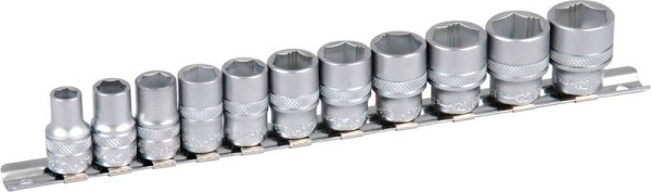 Projahn 3/8"Xi-on doppenrail 11 stuks, 4119