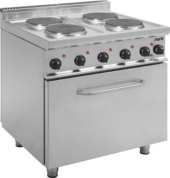 Saro elektrisch fornuis met elektrische oven model E7/CUET4LE, 423-1080