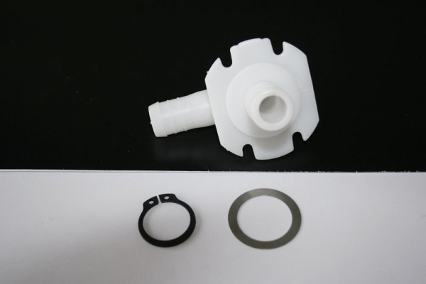 ELMAG PVC waterinlaat (Pos 16, 22+23) voor 'ROLL WATER MEGA 20/16', 9402325