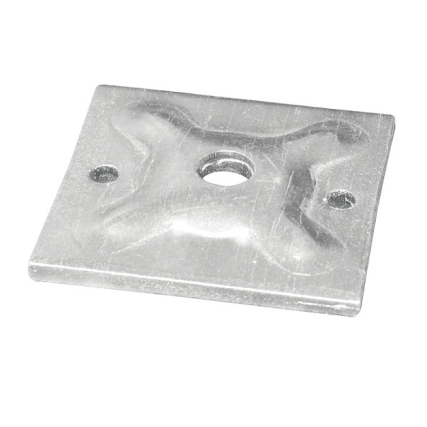 Stone HGS tegenplaat/steunplaat, voor stalen banden 120x120x10mm en ankerstang Ø 15mm, 10 stuks, 113091