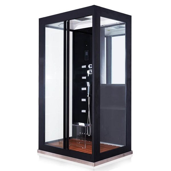 HOME DELUXE stoomdouche ZWART LUXORY - XL, 1067