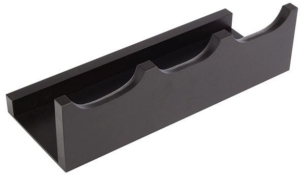 APS buffetkast -GOOD MORNING-, 43 x 17 cm, hoogte: 13,5 cm, massief beukenhout, kleur wenge, set van 4, 14965