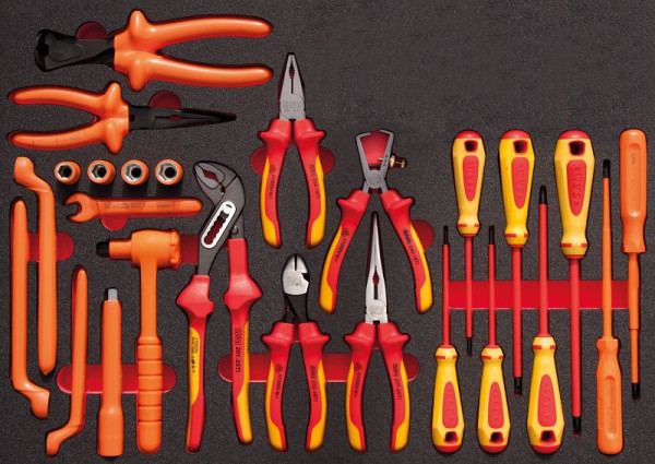SAM-assortiment van 24 geïsoleerde gereedschappen, CP-1000V