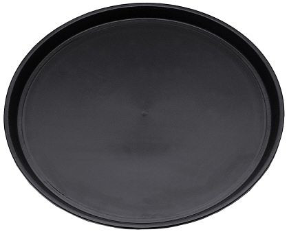 Contacto bierglashouder, rond, 32 cm zwart, antislip, 5356/320