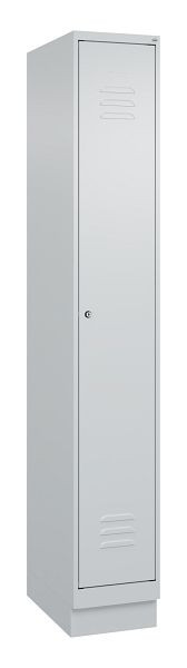 C+P luierkluis Classic PLUS, basis, 1950x300x500mm, 7035/7035, cilinderslot, 080020-10 S10024