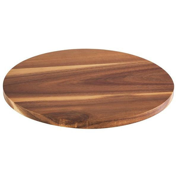 APS vervangingsbord -BIRDCAGE-, Ø 25 cm, hoogte: 1 cm, acaciahout, 33207