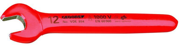 GEDORE VDE-steeksleutel 12 mm, 6572390