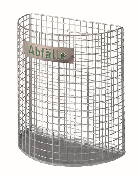 Buitenafvalbak FILIGRANO 18L wandmodel, 380071