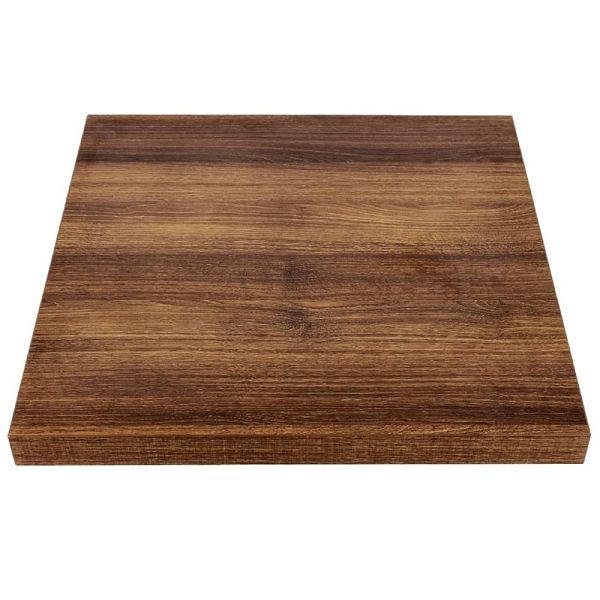 Bolero vierkant tafelblad rustiek eiken 70cm, GR330