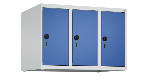 C+P kastopzet Classic PLUS, bovenkast, 7035, veiligheidsdraaigrendel, 500x750x500mm, gentiaanblauw, 080090-39 S10003
