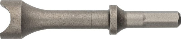 Hazet reservebeitel voor 9035 V/5, halfronde trilbeitel afmetingen / lengte: 114 mm, 9035V-01