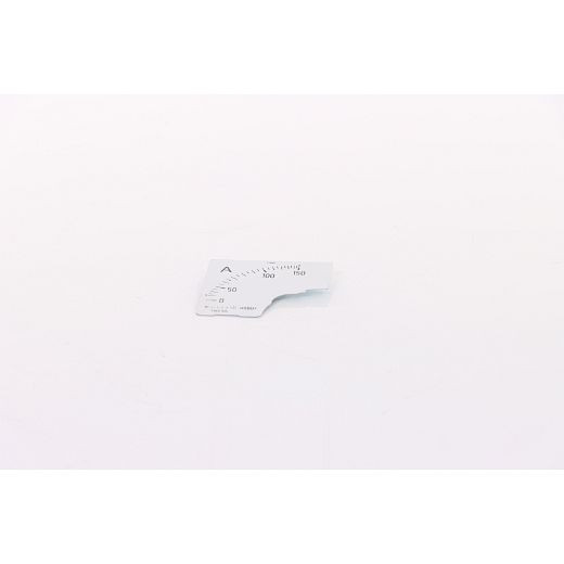 ELMAG schaal 0-150A voor ampèremeter 72x72mm, 9503783