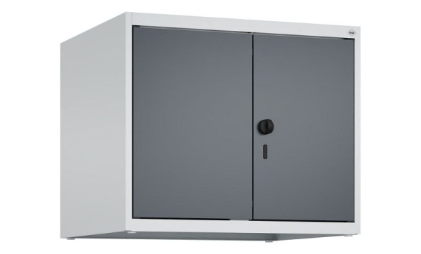 C+P kastopzet Classic PLUS, C-opzetkast Classic PLUS, 2 vakken, 500x600x500mm, 7035/7016, veiligheidsdraaigrendel, 080092-20 S10008