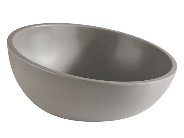 APS schaal -ELEMENT LOOK-, Ø 26 cm, hoogte: 7/12,5 cm, melamine, 1,45 liter, kleur: betonlook, met antislipvoetjes, 84836