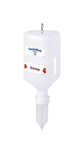Contacto Dispensersysteem KLEIN 2,7 l De SAUCENKUH® van CONTACTO, 1464/027