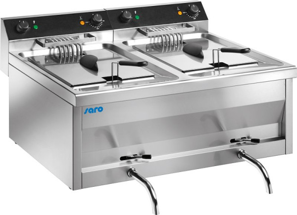 Saro friteuse tafelmodel GASTROLINE 12+12V, 172-4035