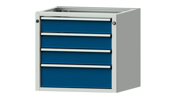 ANKE werkbanken onderkast, model 1808 V, 660 x 615 x 600 mm, RAL 7035/5010, 402.522