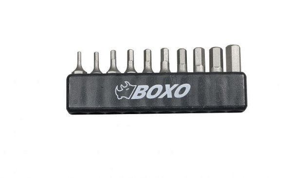 Boxo 1/4" bitset - binnenzeskant, BH4281-3