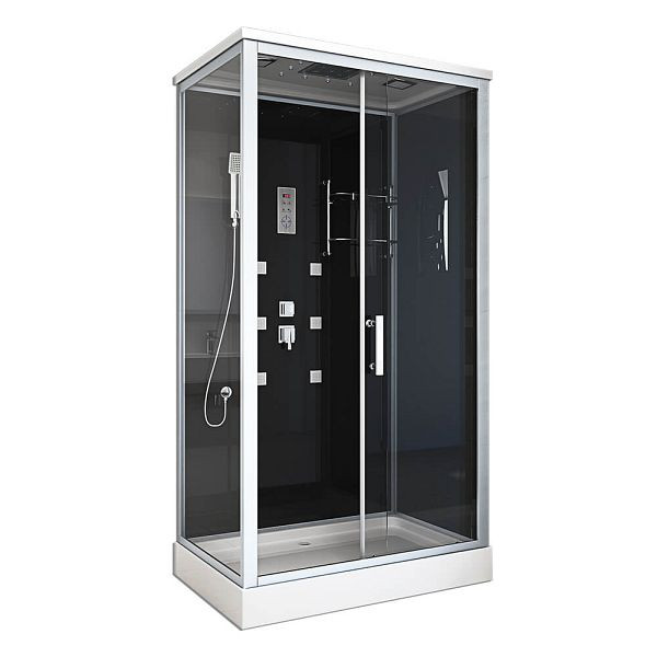 HOME DELUXE douchecabine WAVE - XL 120 x 80 cm, 1014