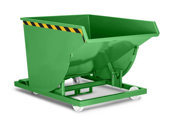 RR Industrietechnik Selbstkipper Typ RSK-75, RAL 6018 gelbgrün, 0,75 cbm, 120100338