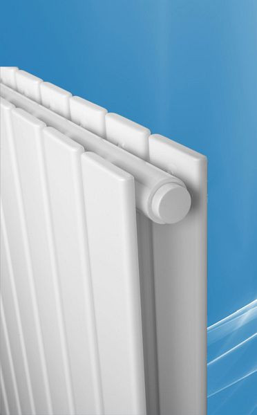 West Heiztec designradiator ARES COMPACT PANELL dubbellaags, wit / RAL 9016, EN442 75/65 - 20 C° 935W, CDPW08400600