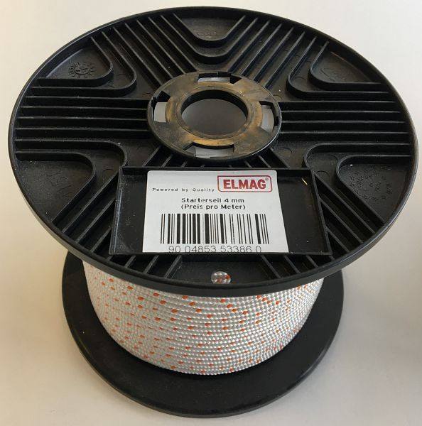 ELMAG starttouw 4 mm, verkocht per meter, 9503442