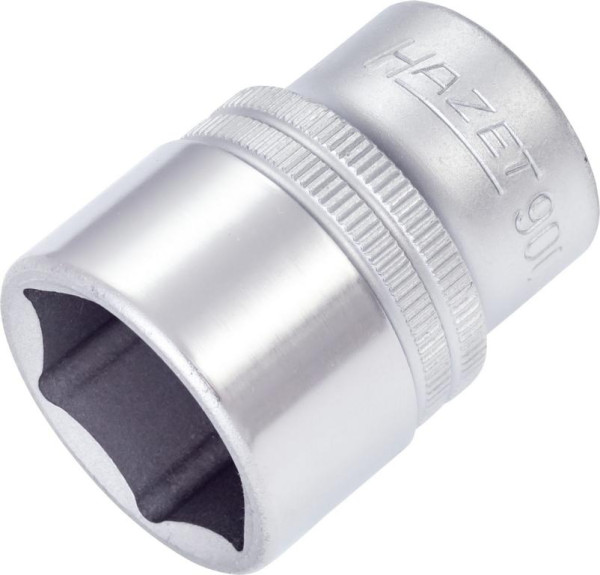 Hazet dopsleuteldop, zeskant, vierkant hol 12,5 mm (1/2 inch), uitwendig zeskant tractieprofiel, 23 mm, 900-23