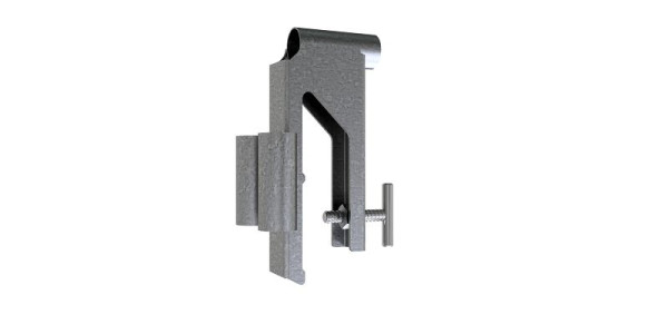 Schake damwandhouder voor eenvoudige montage Ø 40 - 42 mm bouwhek, 112100