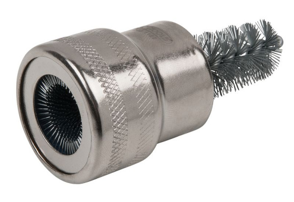 KS Tools accupool en terminalreinigingsborstel, 120 mm, 700.1197