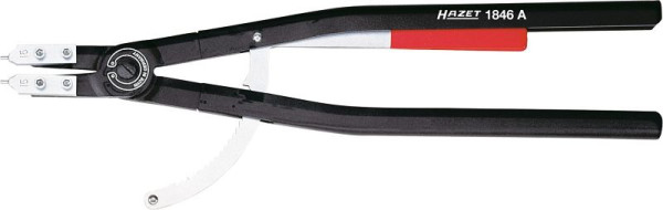 Hazet borgveertang, oppervlak: gepoedercoat, lengte: 545 mm, reserveonderdeel: 1846B-05/2, 1846A-05/2, toebehoren: 1846A-05/2, 1846B-05/2, 1846A-5