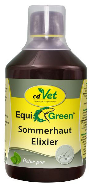 cdVet EquiGreen Summer Skin Elixir 500ml, 6041