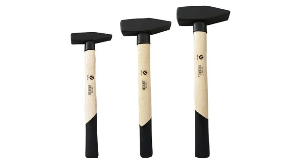 VaGo-Tools professionele 3-delige set slotenmakershamer slotenmakershamer 300 800 1000 g hamers, 233-103/108/110 elk 1_cv