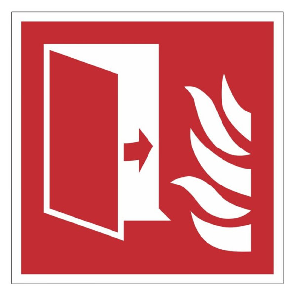 Stein HGS HGS brandbeveiligingsbord, brandwerende deur, 100 x 100 mm / folie, zelfklevend, niet fotoluminescerend, 21.a5220