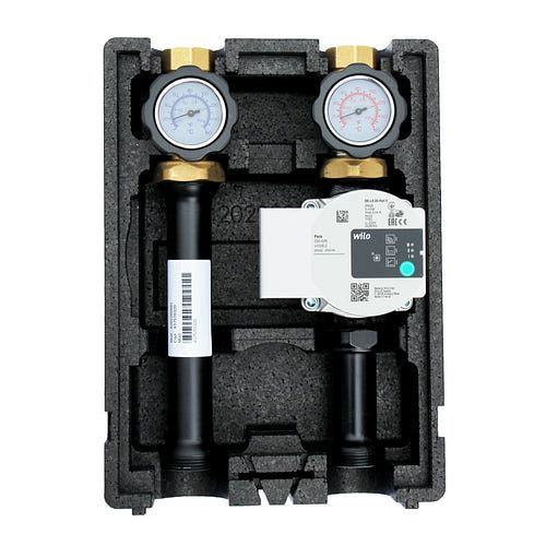 Environ EcoMix verwarmingscircuitpompgroep direct, met Wilo Para 25/6 hoogrendementpomp, ENECO0031PARA