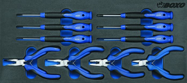 Boxo precisie schroevendraaier en mini tang set, 10 stuks, VE: 10 stuks, BX012